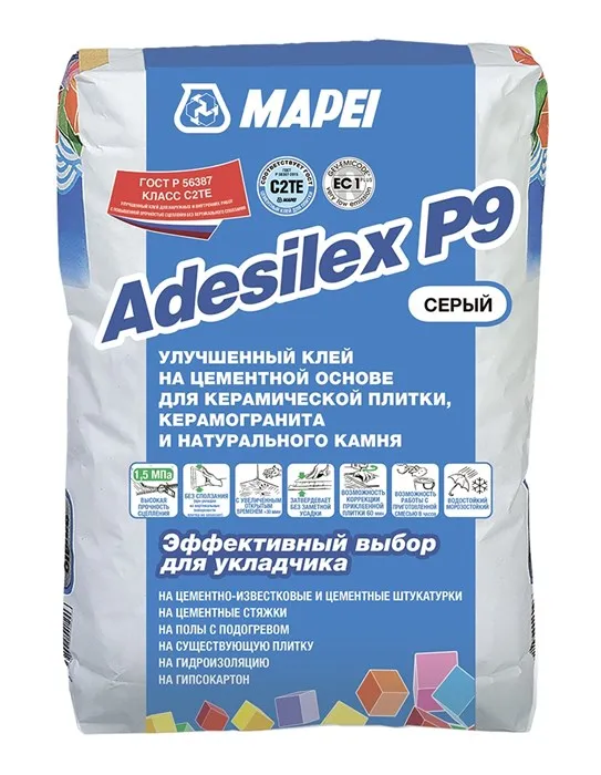 ADESILEX P9 (серый) ГОСТ Р 56387 Класс: C2TE