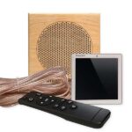 Комплект влагостойкой акустики SW 1 White Sauna Sensor (квадратная)