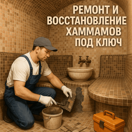 Ремонт и восстановление хамамов под ключ